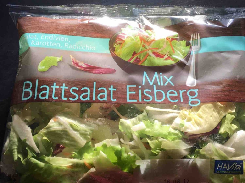 Havita Mix Blattsalat Eisberg, Eisbergsalat, Endivien, Weißkohl, | Hochgeladen von: schokoqueen
