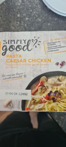 Pasta Caesar Chicken, Hühnerfleisch in Käse-Sauce auf Nudeln von | Hochgeladen von: Scyde