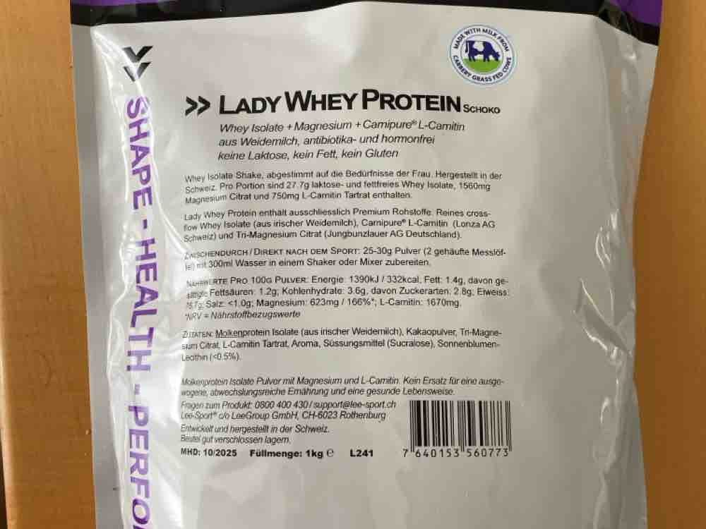 Lady Whey Protein, Schoko von anitazaugg384 | Hochgeladen von: anitazaugg384