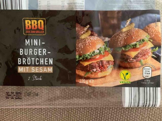 Mini Burger Brötchen, mit Sesam by KrissyK | Uploaded by: KrissyK