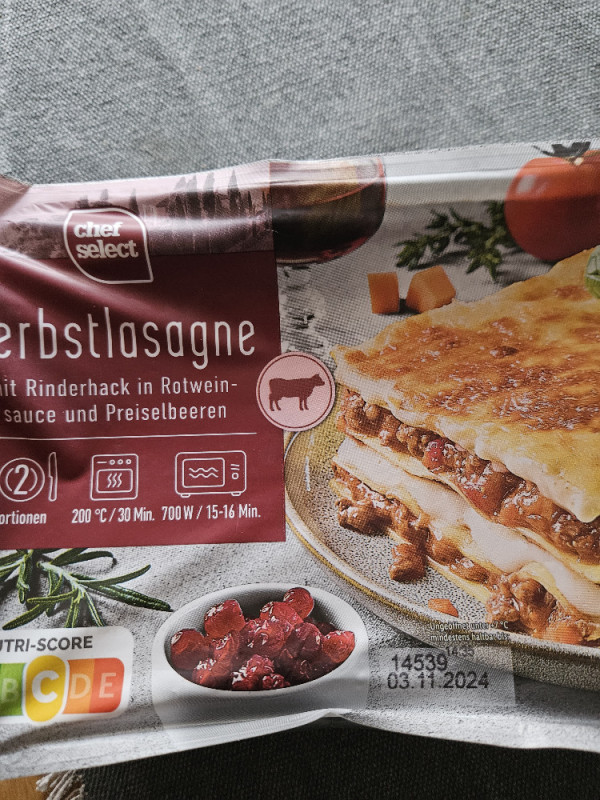 Herbstlasagne, mit Rindfleisch und Preiselbeeren von tatjanamuel | Hochgeladen von: tatjanamueller3792