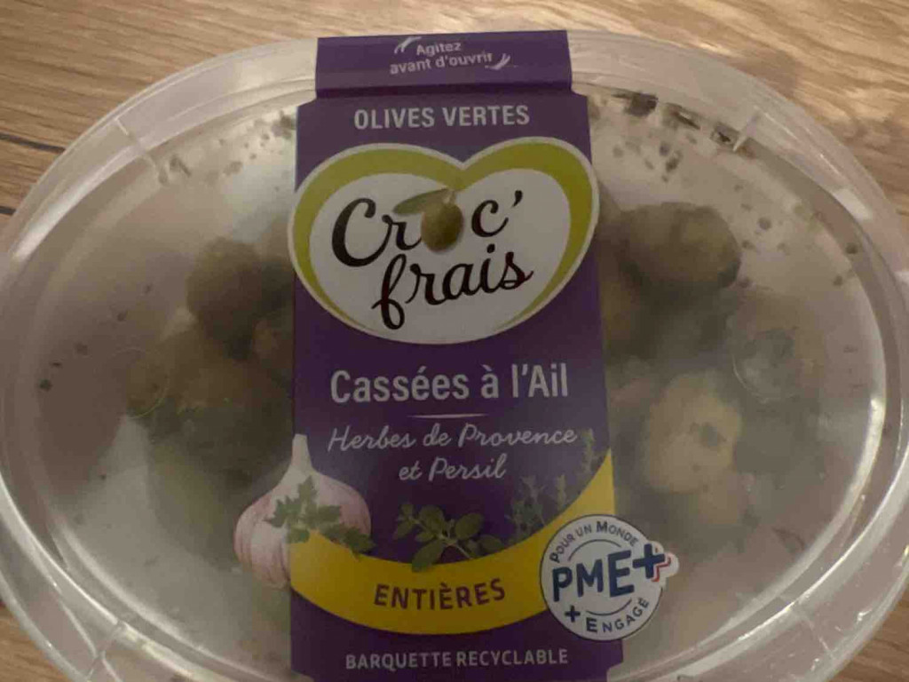 Olives Verts, Cassées à l‘Ail Herbes de Provence et Persil von i | Hochgeladen von: italo84