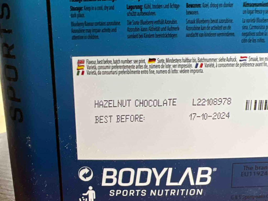 bodylab whey hazelnut chocolate von nataliekramm | Hochgeladen von: nataliekramm