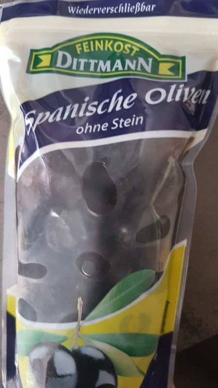 Spanische Oliven ohne Stein - schwarz von Kleohasi | Hochgeladen von: Kleohasi
