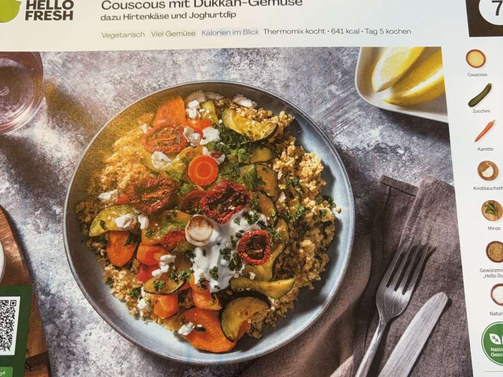HelloFresh Couscous mit Dukkah-Gemüse, Vegetarisch von nadixlove | Hochgeladen von: nadixloves HelloFresh Couscous mit Dukkah-Gemüse, Vegetarisch von nadixlove | Hochgeladen von: nadixloves