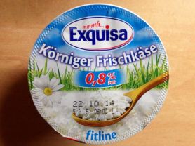 Kalorien Fur Korniger Frischkase Fitline 0 8 Frischkase Fddb