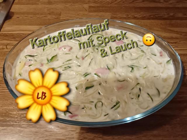 kartoffelauflauf mit Speck und Lauch | Hochgeladen von: Muckelchen2407