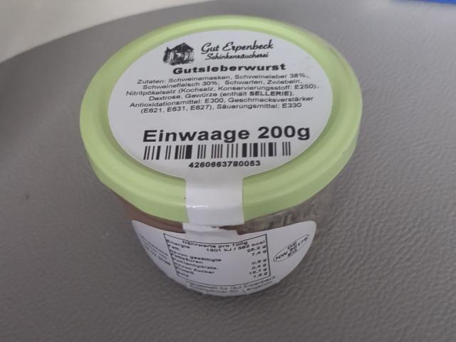 Gutsleberwurst Gut Erpenbeck von Dany Lein | Hochgeladen von: Dany Lein Gutsleberwurst Gut Erpenbeck von Dany Lein | Hochgeladen von: Dany Lein