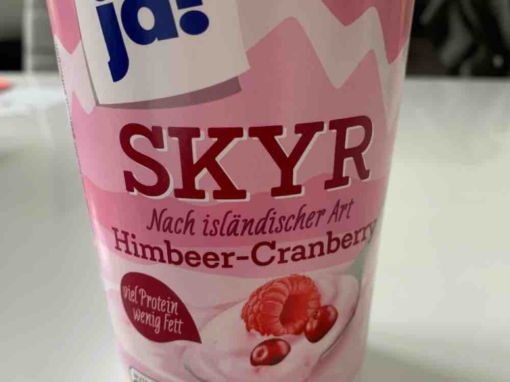 Skyr  Himbeer-Cranberry, viel Protein, wenig Fett von Annahotz | Hochgeladen von: Annahotz