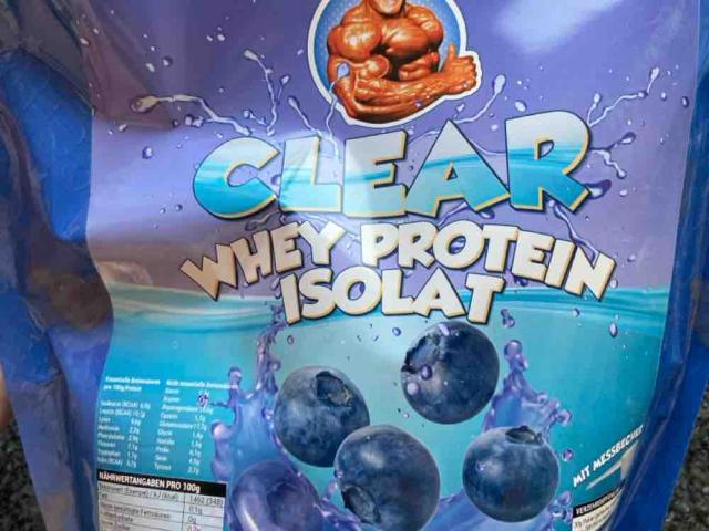 Clear Whey Protein Isolat, Heidelbeere by NiklasH19 | Uploaded by: NiklasH19