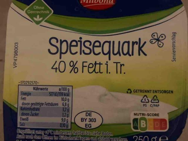 Speisequark 40% Fert i.Tr. von ChrisG1987 | Hochgeladen von: ChrisG1987