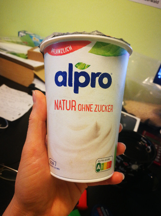 Alpro Natur ohne Zucker, Joghurt von peggyschmottlach190 | Hochgeladen von: peggyschmottlach190