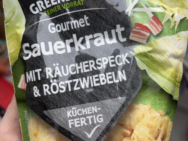 Sauerkraut mit Räucherspeck und Röstzwiebeln von hannahprz | Hochgeladen von: hannahprz