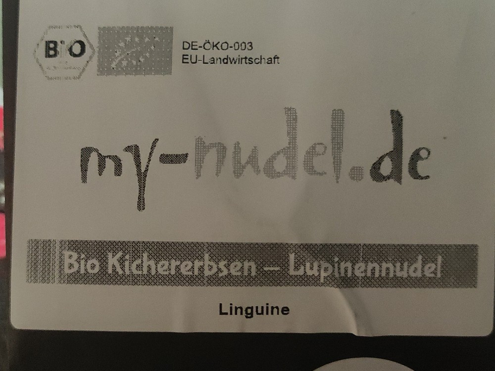 Bio Kichererbsen - Lupinen Nudeln, Linguine von Bernd R. | Hochgeladen von: Bernd R.