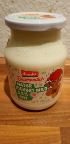 Demeter Bauernmilch Natur Joghurt Mild 3,5% Fett | Hochgeladen von: mtbiker