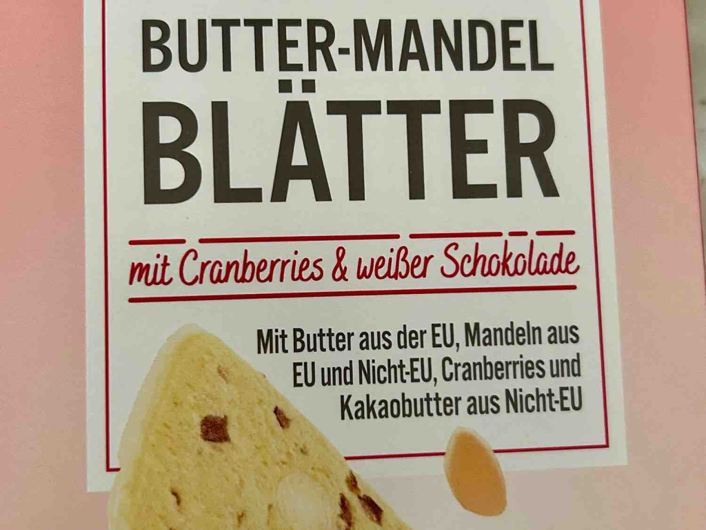 Belgische Butter-Mandel Blätter, mit Cranberries & weißer Sc | Hochgeladen von: Keira.48