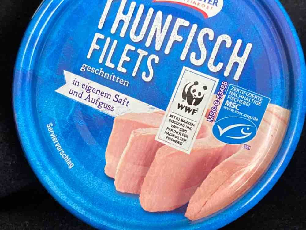 Thunfisch Filets geschnitten, (in eigenem Saft und Aufguss) von  | Hochgeladen von: Sofie00