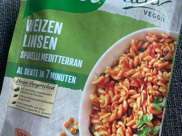 Weizen Linsen Spirelli Meditterran (zubereitet ) von kayti | Hochgeladen von: kayti