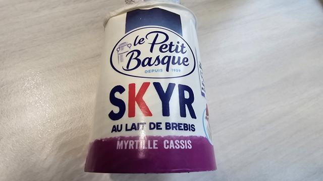 Skyr au lait de brebis, Myrtille Cassis von Jana_U | Hochgeladen von: Jana_U