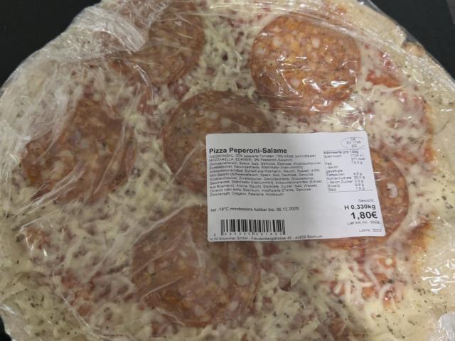 Pizza Peperoni-Salame, Fleischerei Krümmel von Yakaru97 | Hochgeladen von: Yakaru97