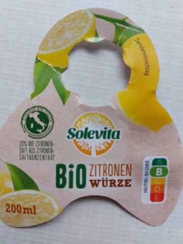Bio Zitronenwürze, 20% Bio-Zitronensaft aus Zitronensaftkonzentr | Hochgeladen von: altheidehotmail.de