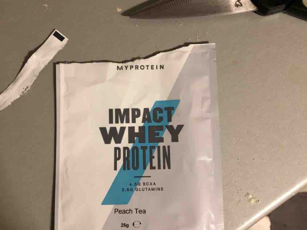 Impact Whey Protein, Peach Tea von matti101 | Hochgeladen von: matti101