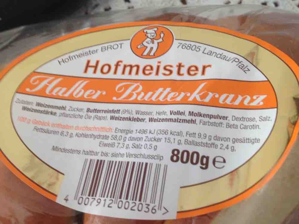 Halber Butterkranz, Hefekuchen von carmen71 | Hochgeladen von: carmen71