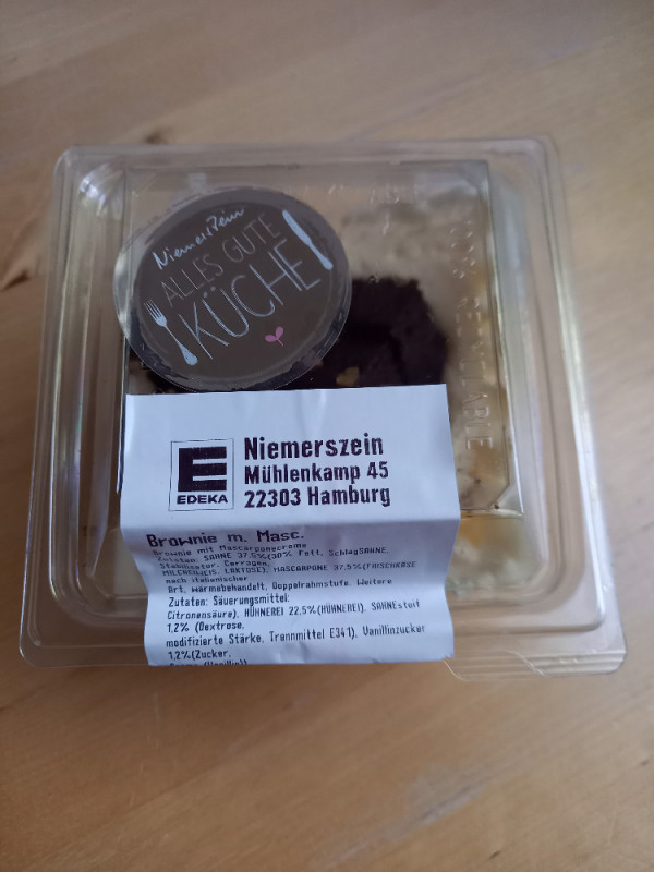 Brownie mit Mascarponecreme von hackyoutopieces | Hochgeladen von: hackyoutopieces