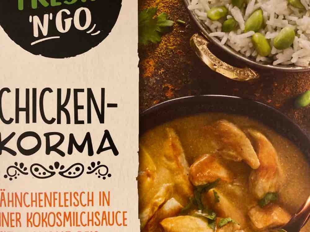 Chicken-Korma, in Kokosmilch mit Edamame-Reis von VogtV | Hochgeladen von: VogtV