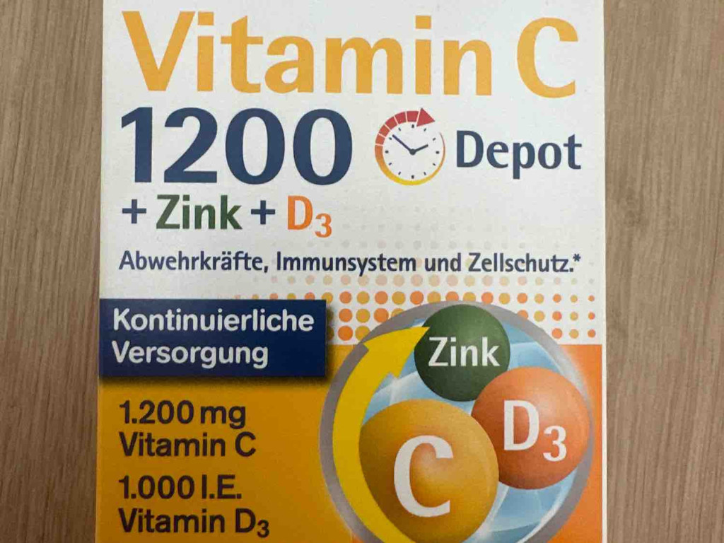 (Tagesdosis) Vitamin C 1.200 + Zink 25 + D3 von burimba | Hochgeladen von: burimba