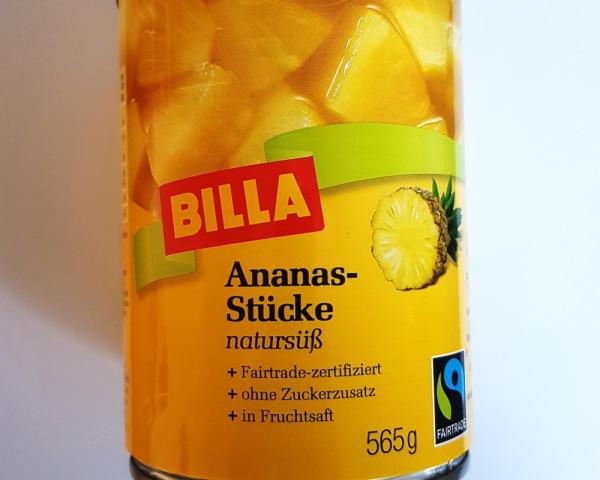 Ananas Stücke, ohne Zuckerzusatz, in Fruchtsaft | Hochgeladen von: Stefan1994