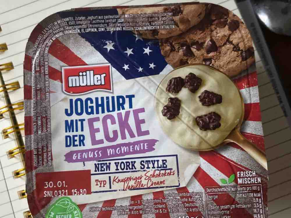 Joghurt mit der Ecke New York Style, Knuspriger Schokokeks & | Hochgeladen von: Miqi