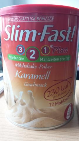 Slimfast Milchshakepulver , Karamell | Hochgeladen von: Michaela rennt