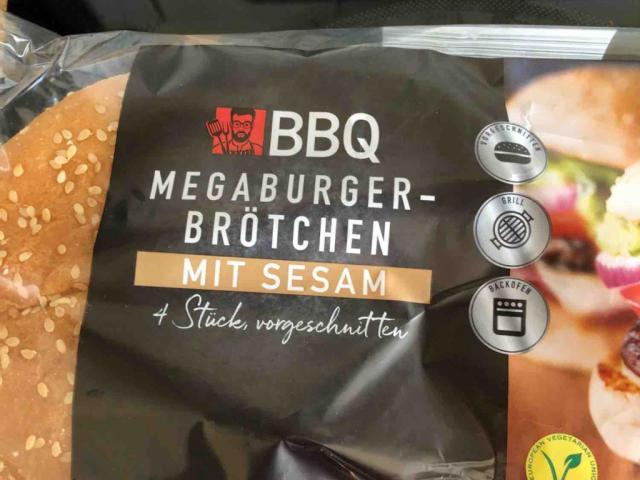 Megaburger-Brötchen, mit Sesam von MaryJo82 | Hochgeladen von: MaryJo82
