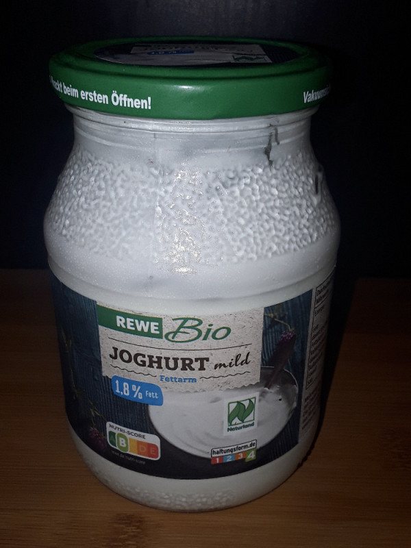 REWE Bio Joghurt mild, 1,8% Fett von lexi lol | Hochgeladen von: lexi lol