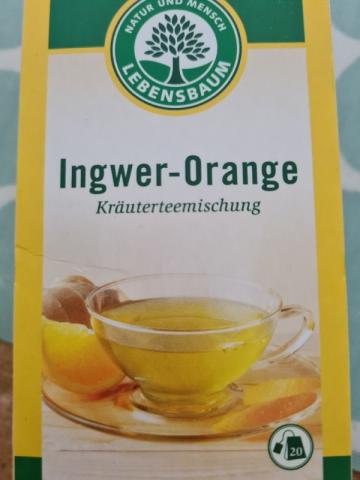Ingwer-Orange Tee, Kräuterteemischung von Terlinito | Hochgeladen von: Terlinito