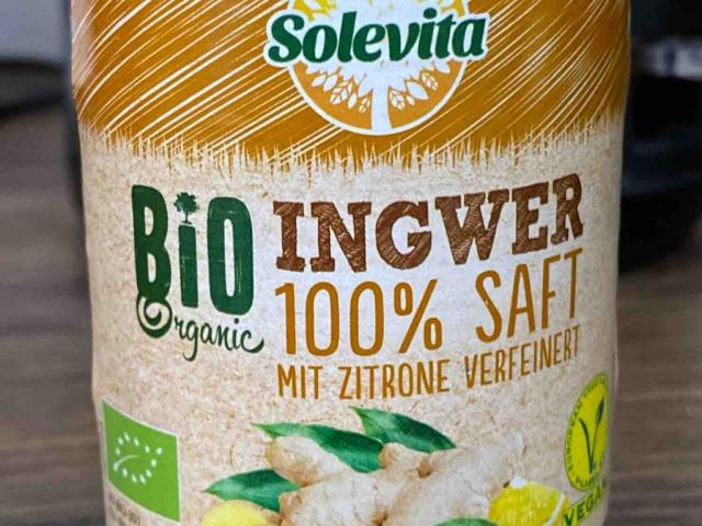 Bio Organic Ingwer Saft 100%, mit Zitrone verfeinert von greizer | Hochgeladen von: greizer