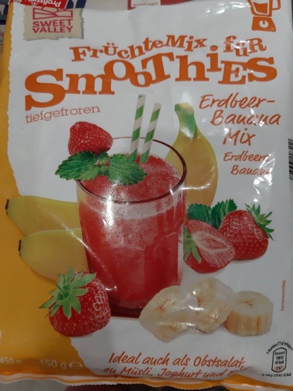 Früchte Mix  für Smoothies, Erdbeer-Banana Mix von doro58 | Hochgeladen von: doro58