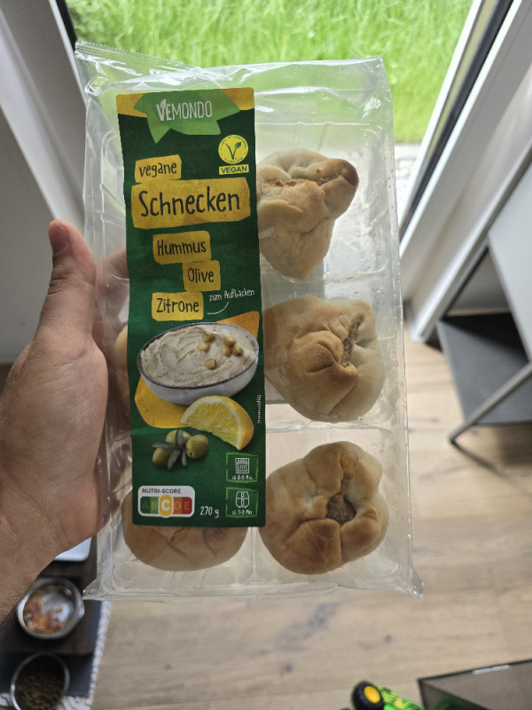 vegane Schnecken, hummus olive zitrone von den0 | Hochgeladen von: den0