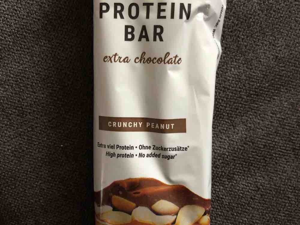 Protein bar extra Chocolate Crunchy Peanut, 90% weniger Zucker v | Hochgeladen von: KattlsFit