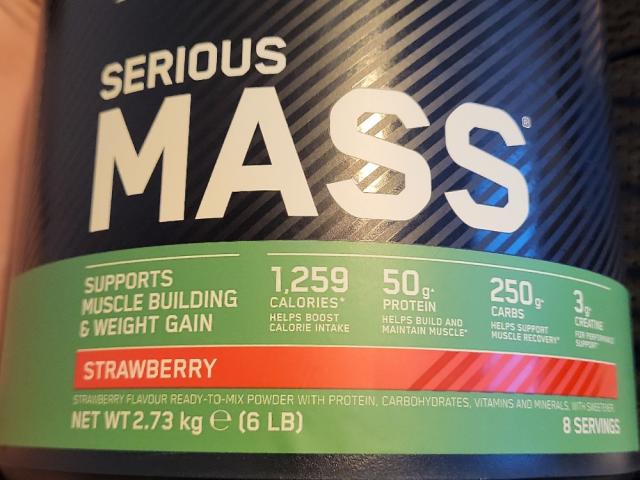 Serious Mass - Optimum Nutrition, Strawberry von David-Brstnr | Hochgeladen von: David-Brstnr