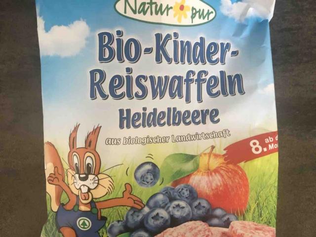 Bio-Kinder-Reiswaffeln Heidelbeere von kernicole | Hochgeladen von: kernicole