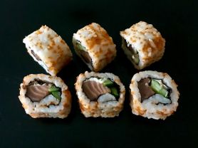 Sushi Ura Maki Philadelphia, Lachs/Salmon | Hochgeladen von: missydxb