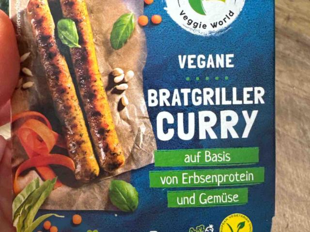 Würstchen Bratgriller Curry, vegan, auf Basis von Erbsenprotein  | Uploaded by: Aromastoff