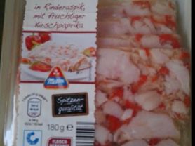 Hähnchenfleisch in Rinderaspik mit fruchtiger Kirschpaprika | Hochgeladen von: krebserl