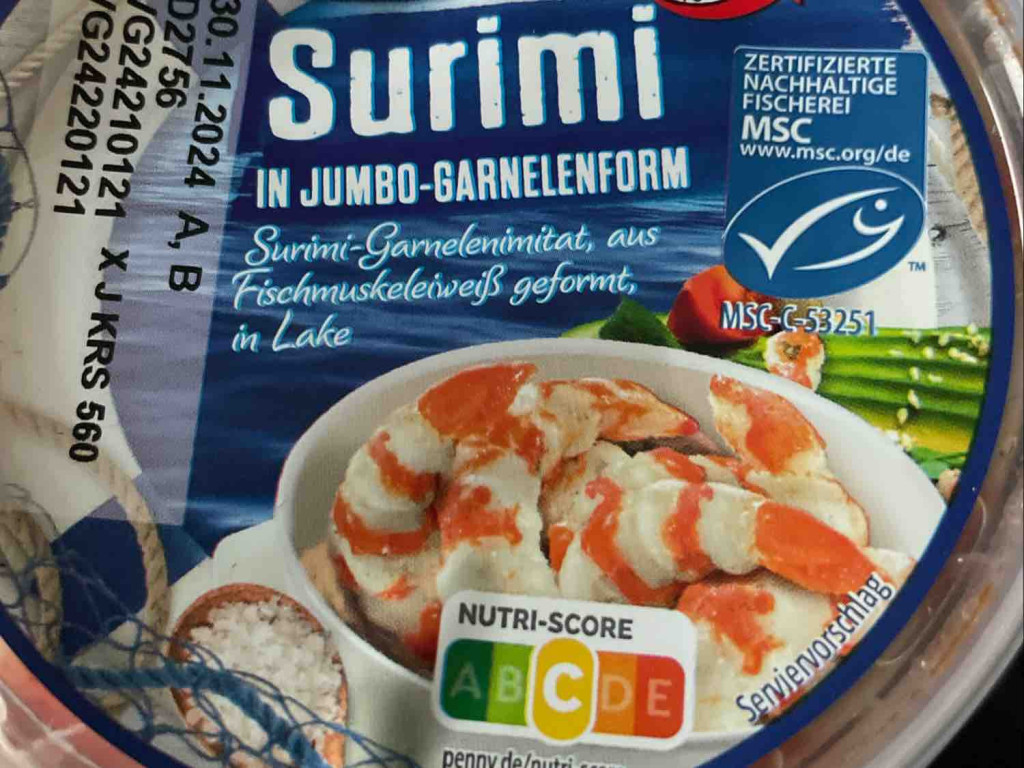 Surimi in Jumbo-Garnelenform von Loeberli | Hochgeladen von: Loeberli