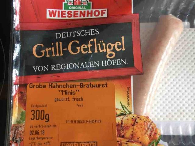 Grobe Hähnchen Bratwurst Minis , Grill-Geflügel von Peggymaus | Hochgeladen von: Peggymaus