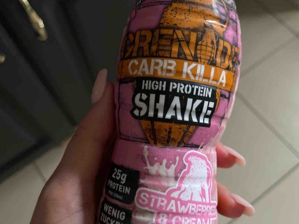 High Protein Shake, Strawberry & Cream von mariefrisch | Hochgeladen von: mariefrisch