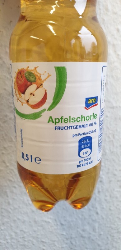 Apfelschorle, Fruchtgehalt (60%) von SuperSvenja | Hochgeladen von: SuperSvenja
