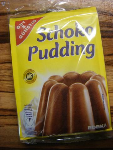 Puddingpulver unzubereitet  SCHOKO (Gut&Günstig, Edeka) | Hochgeladen von: Rallenta